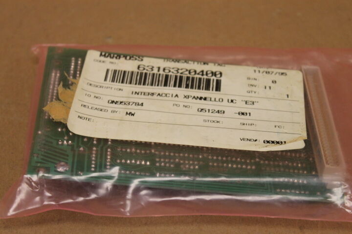 MARPOSS 6316320400 CONTROL BOARD FOR E3