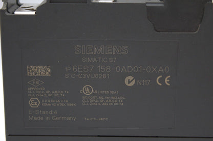 Siemens 6ES7 158-0AD01-0XA0 Simatic S7 DP Coupler Module 6ES7158-0AD01-0XA0