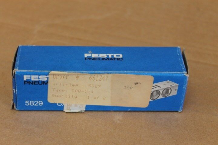 FESTO CAB-1/4 MANIFOLD BASE 5829