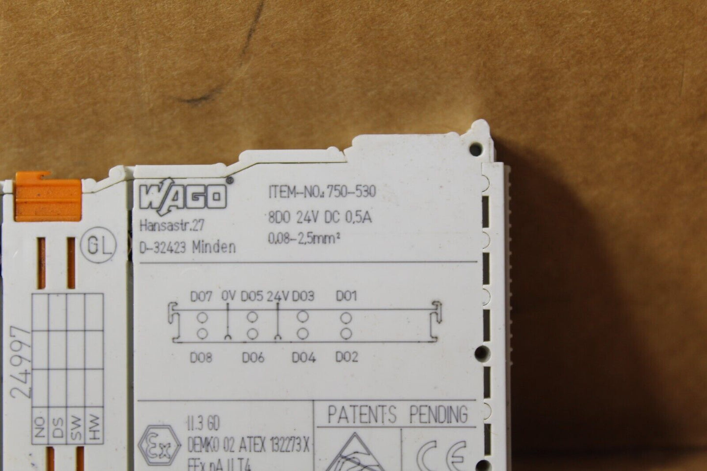 Wago 750-530 8 Channel Digital Output Module