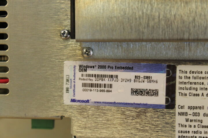 XYCOM 3535KPM OPERATOR PANEL 8B850512-2P-CDF-2K-N1