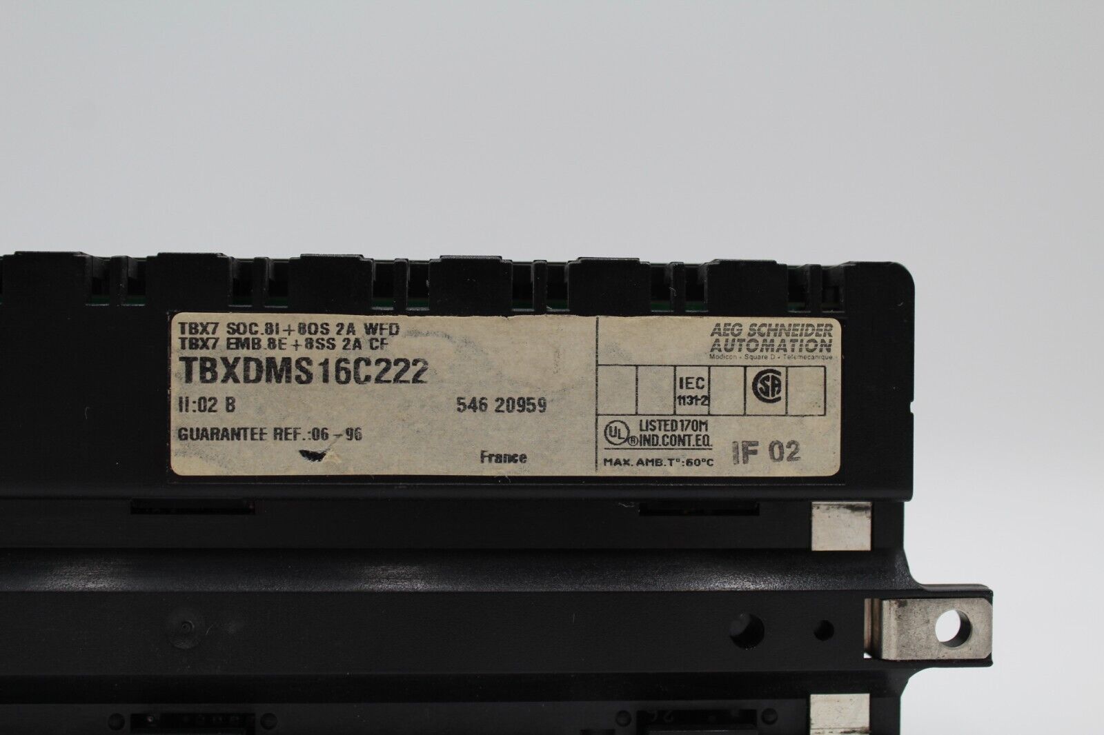 Telemecanique TBXDMS16C222 Control Unit