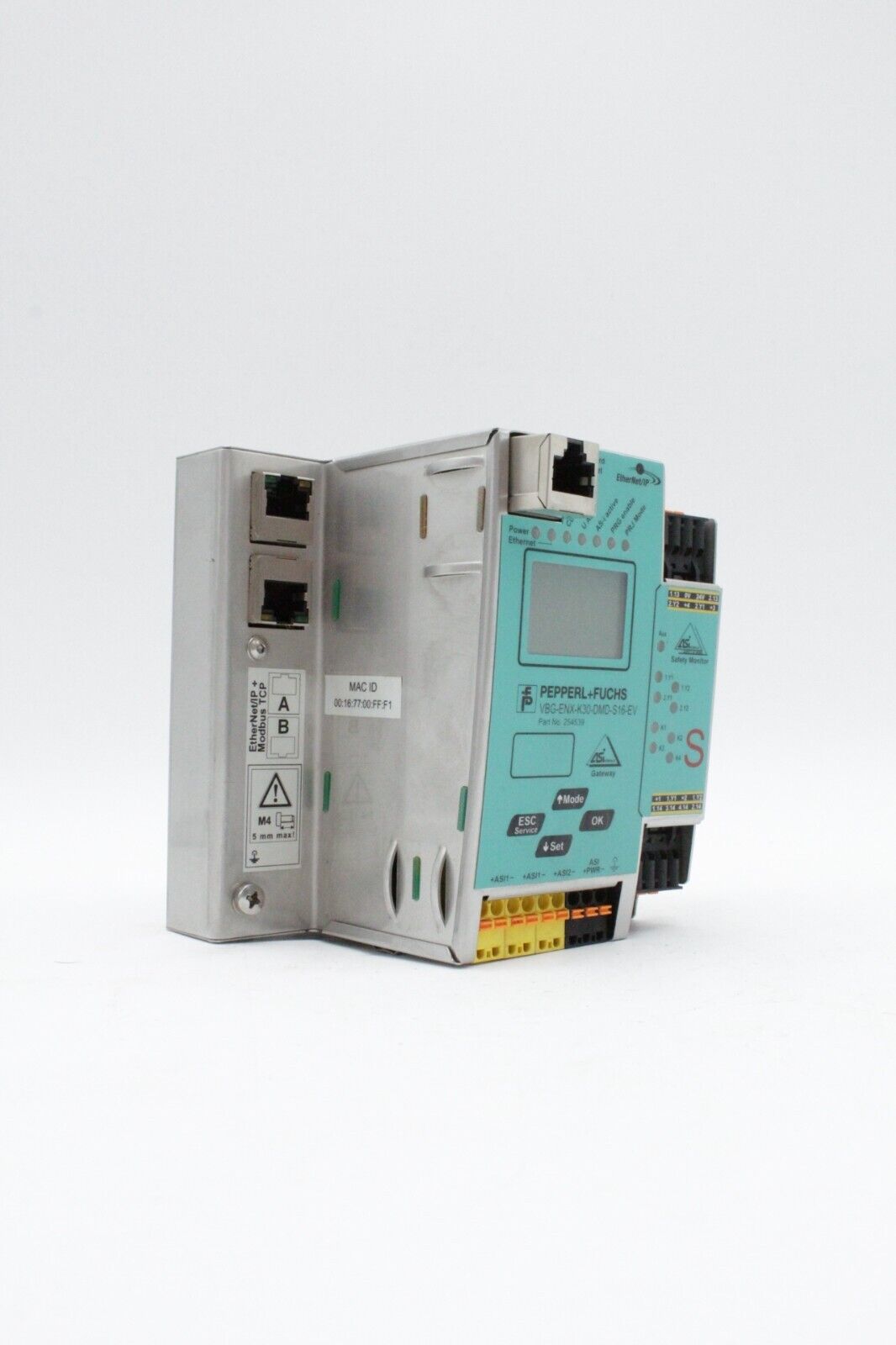 Pepperl + Fuchs VBG-ENX-K30-DMD-S16-EV AS-Interface Gateway/Safety Monitor
