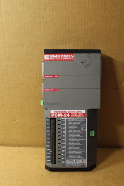 Emerson Motion Control PCM-24 960177-01 Press Feed Controller