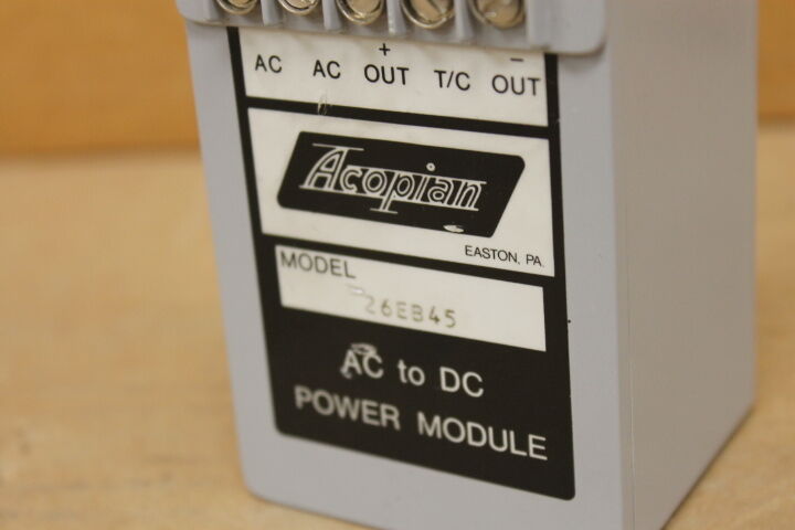 ACOPIAN 26EB45 POWER MODULE
