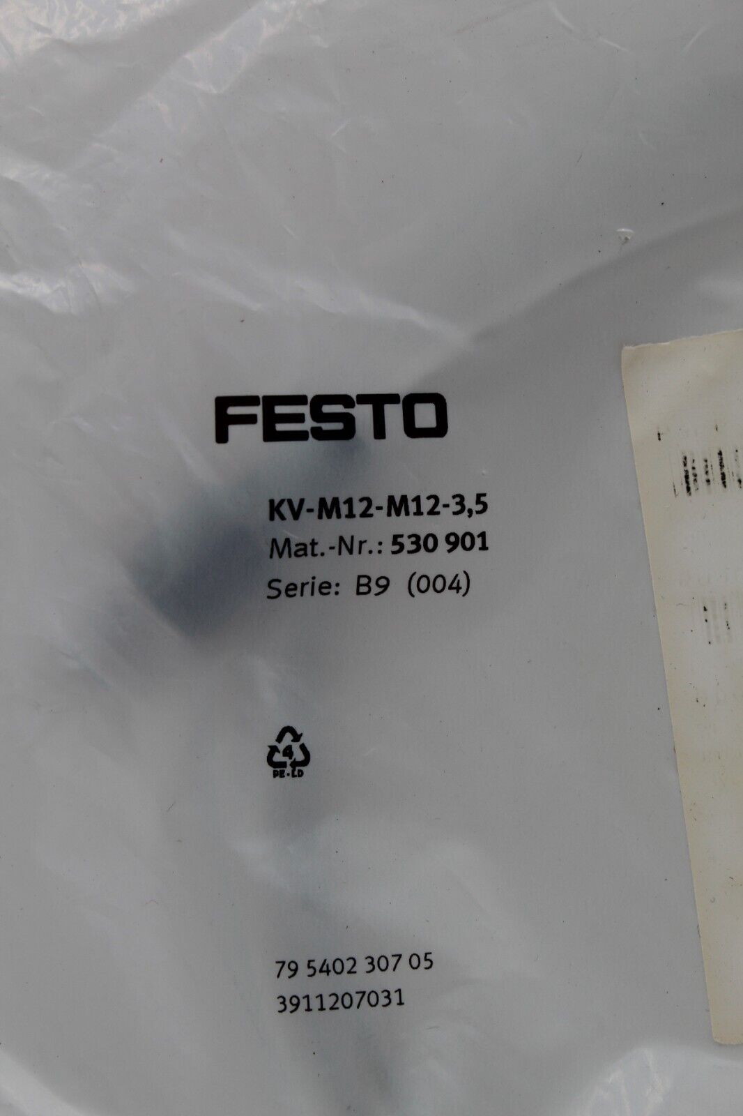 Festo KV-M12-M12-3,5 Connecting Cable