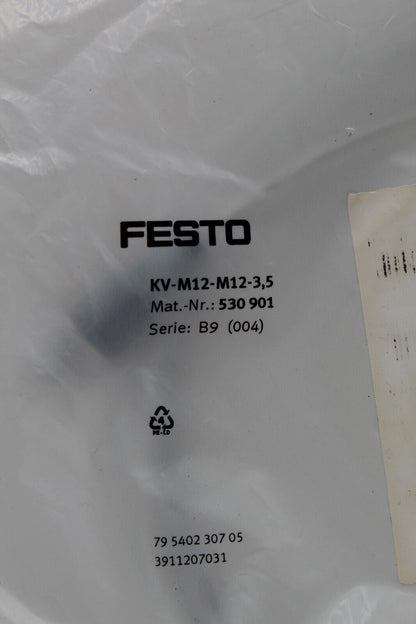 Festo KV-M12-M12-3,5 Connecting Cable