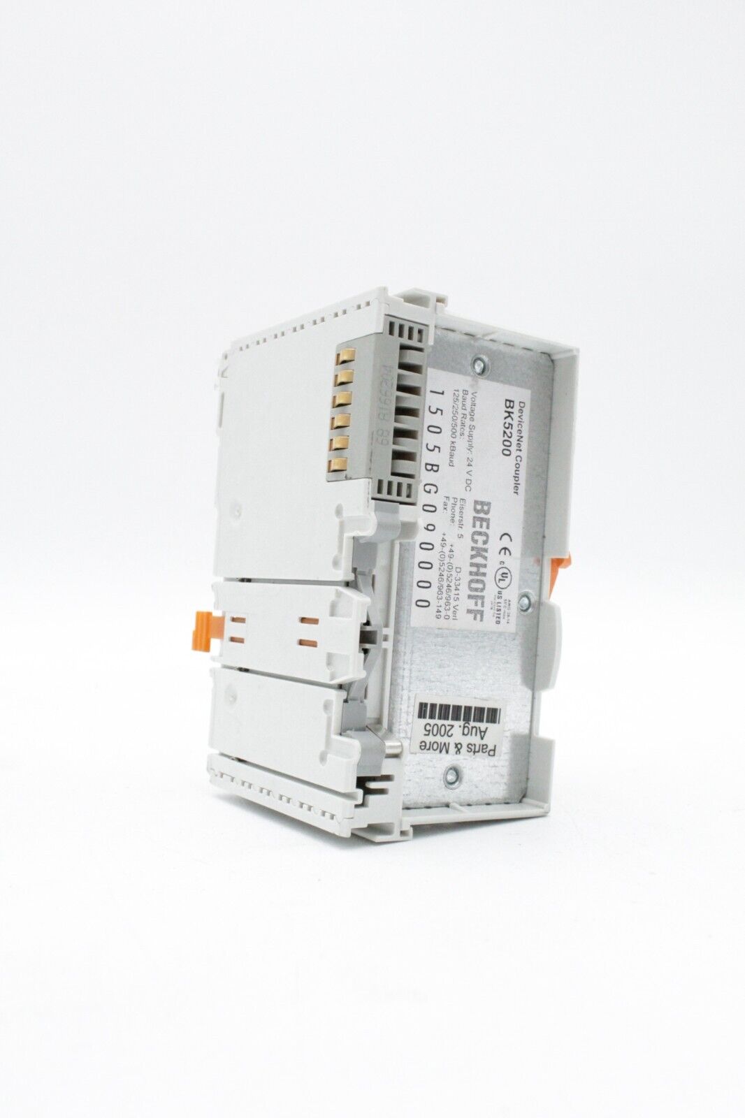 Beckhoff BK5200 DeviceNet Coupler Module