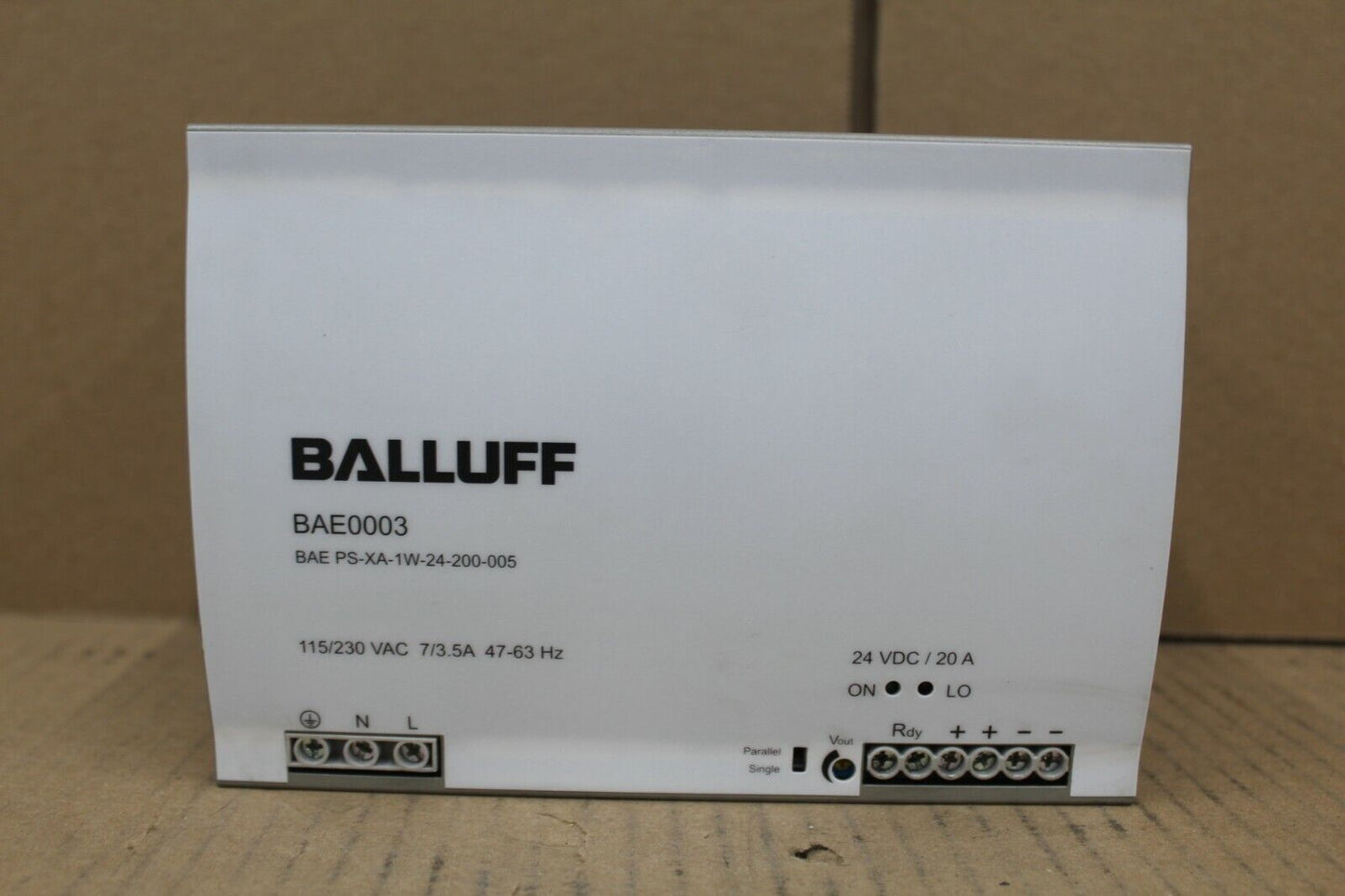 Balluff BAE PS-XA-1W-24-200-005 Power Supply