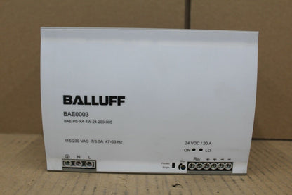 Balluff BAE PS-XA-1W-24-200-005 Power Supply