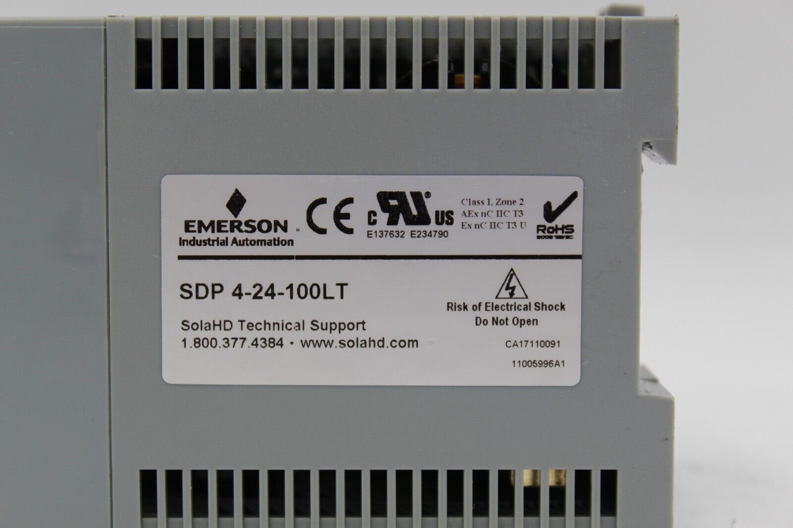 Emerson SOLA SDP 4-24-100LT  Power Supply