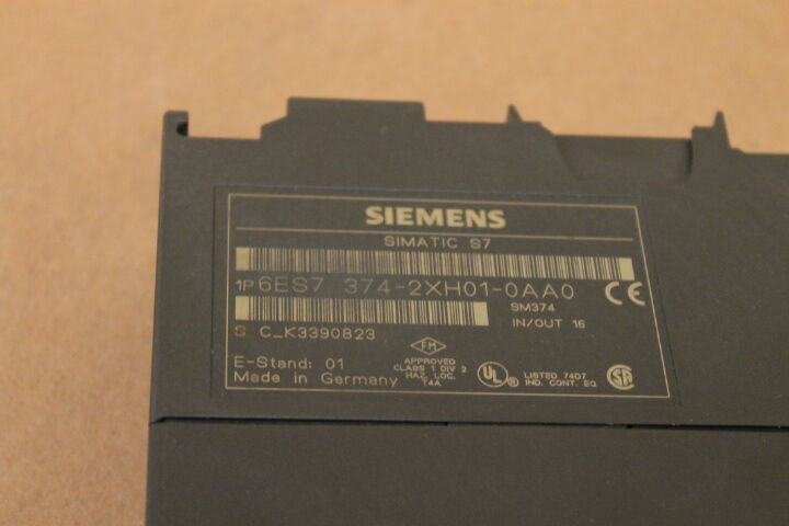 SIEMENS 6ES7 374-2XH01-0AA0 MODULE SIMULATOR 6ES73742XH010AA0