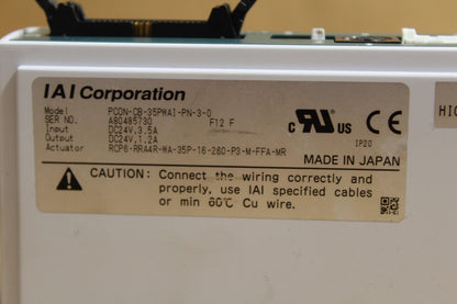 IAI Corporation PCON-CB-35PWAI-PN-3-0 Controller Module