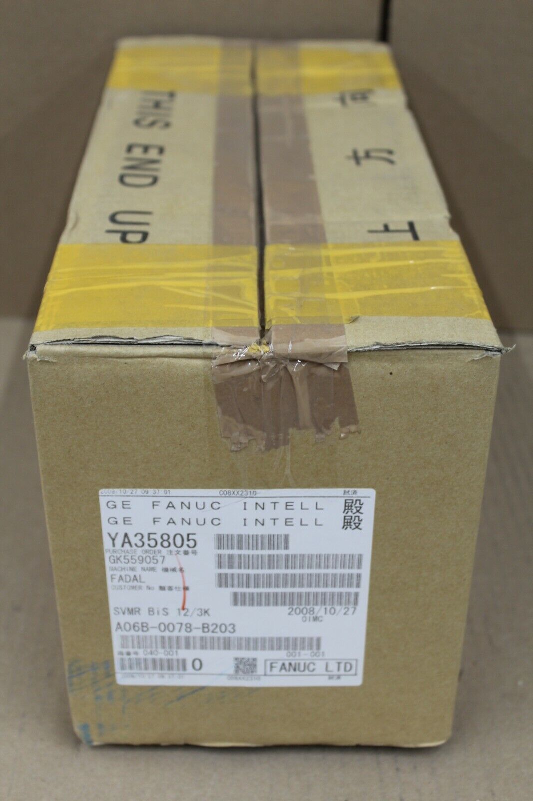 Fanuc A06B-0078-B203 Servo Motor