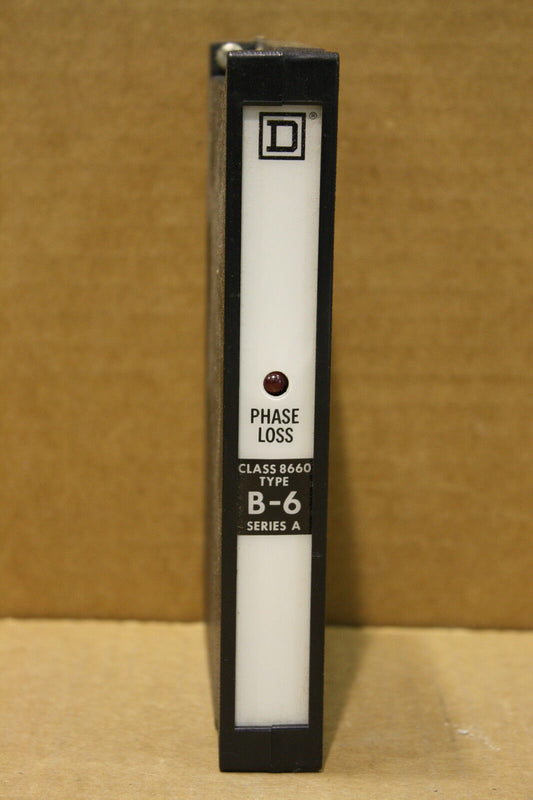 SQUARE D 8660B-6 PHASE LOSS CONTROL MODULE
