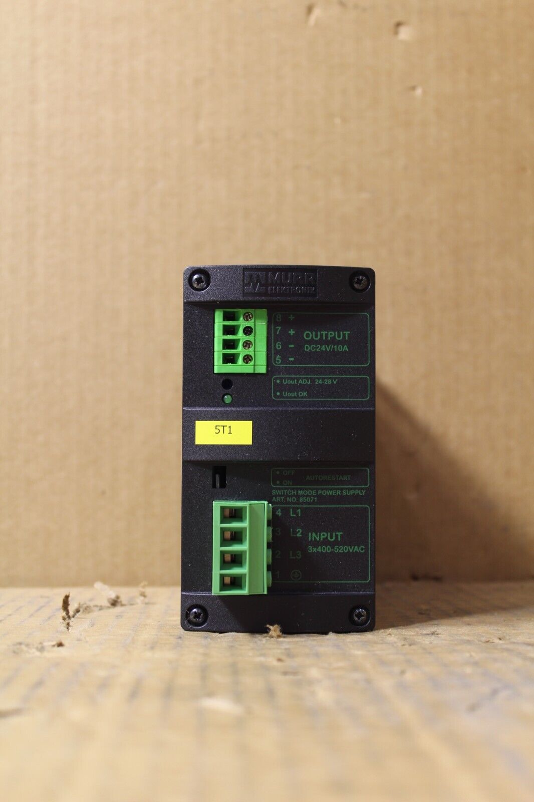 Murr Elektronik MCS10-3x400-500/24 3-Phase Switch Mode Power Supply