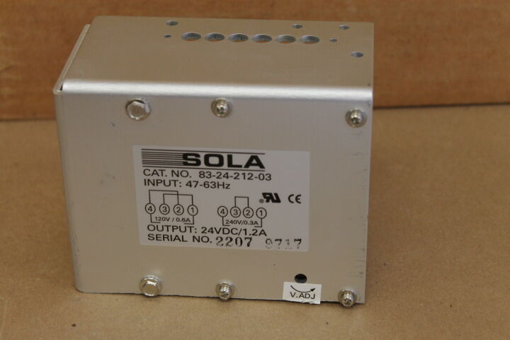 SOLA 83-24-212-03 POWER SUPPLY