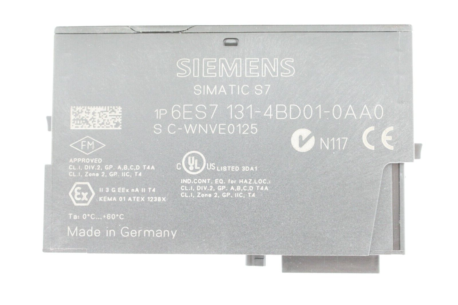 Siemens 6ES7 131-4BD01-0AA0 Simatic S7 Electronic Input Module