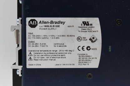 Allen-Bradley 1606-XLS120E Power Supply