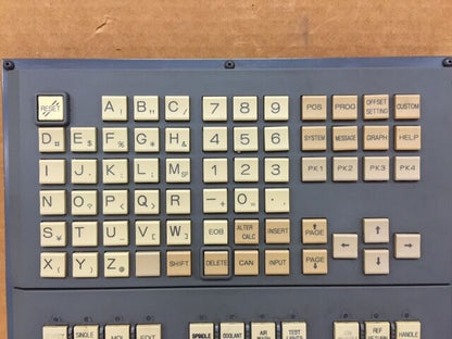 FANUC A02B-0236-C240 OPERATOR PANEL WITH A20B-8002-0020 INTERFACE