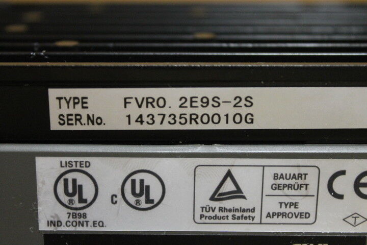 Fuji Electric FVRO. 2E9S-2S Inverter