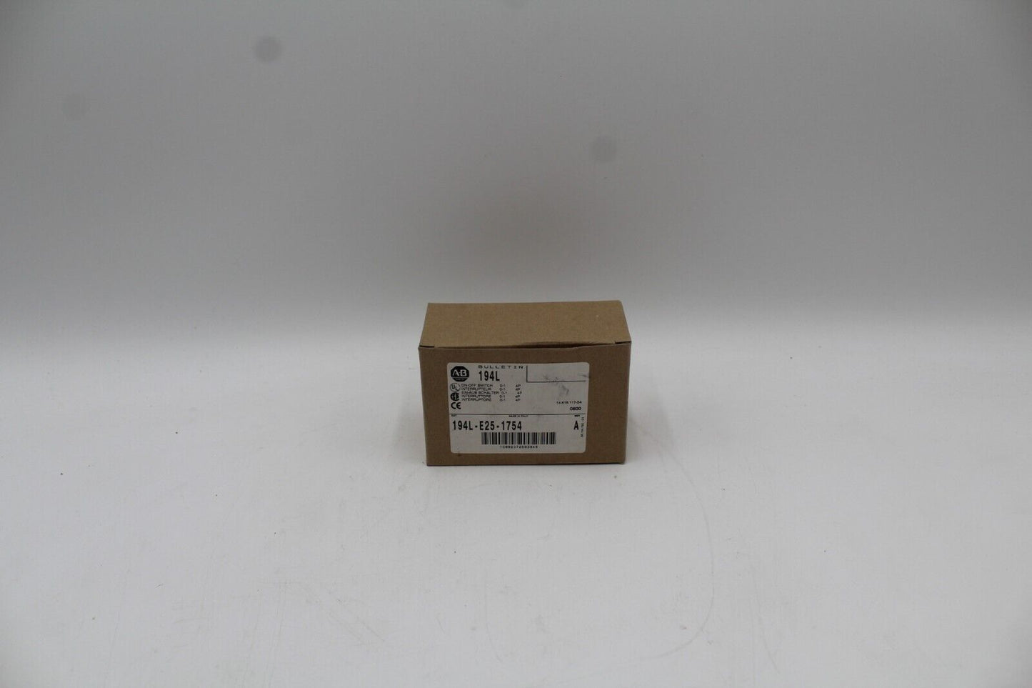 Allen-Bradley 194L-E25-1754 On-Off Switch