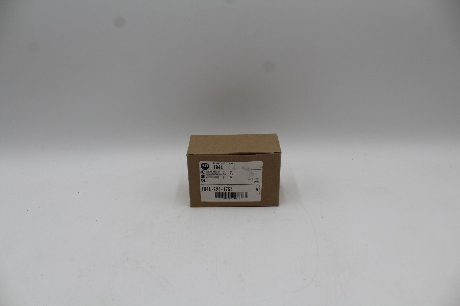 Allen-Bradley 194L-E25-1754 On-Off Switch
