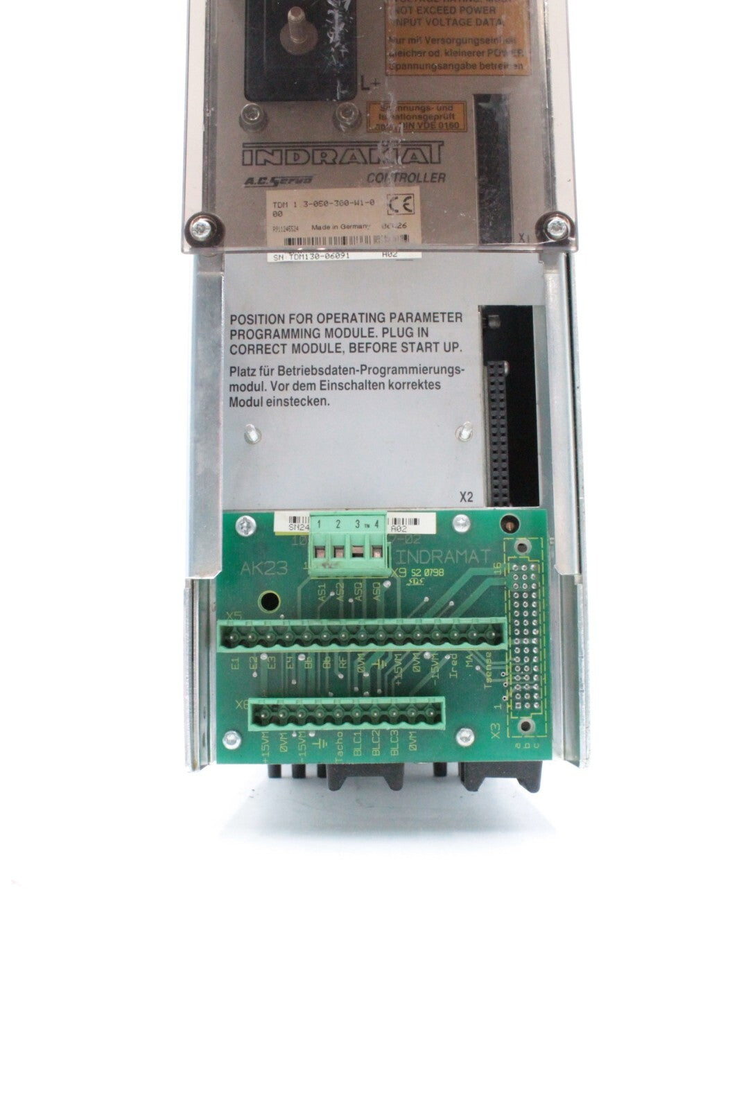 Indramat TDM 1.3-050-300-W1-0 50Amp Servo Drive