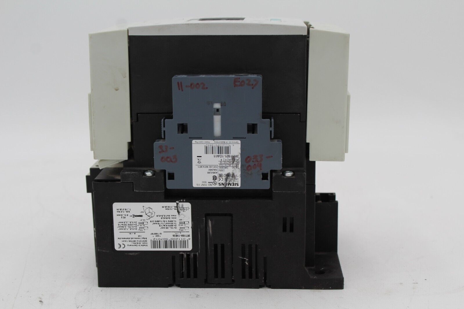 Siemens 3RT1054-1NB36 Contactor