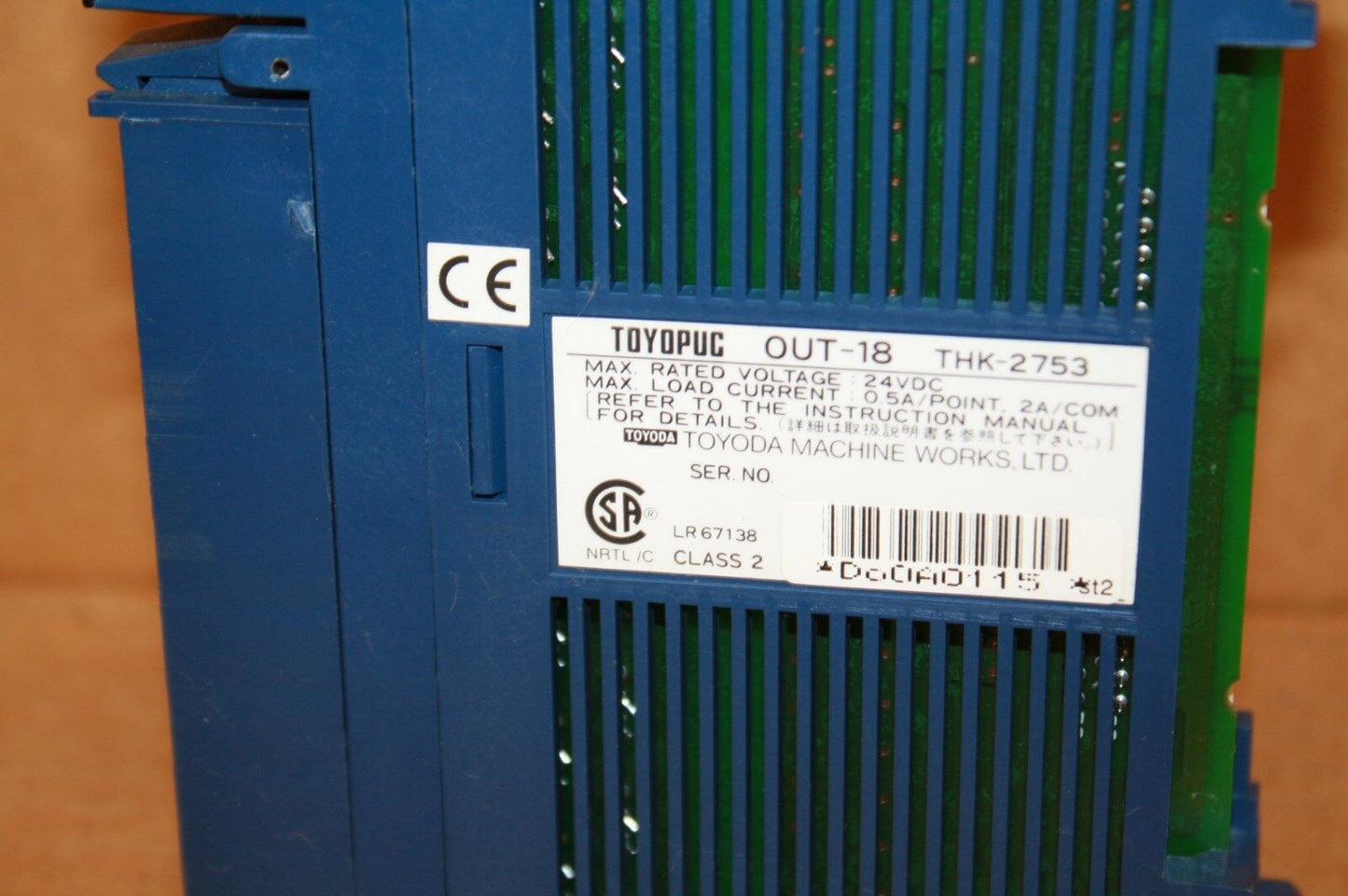 TOYOPUC THK-2753 OUTPUT MODULE