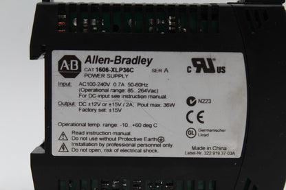 Allen-Bradley 1606-XLP36C Power Supply