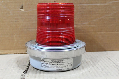 Edwards 50R-N5-40WH Red Signaling Light