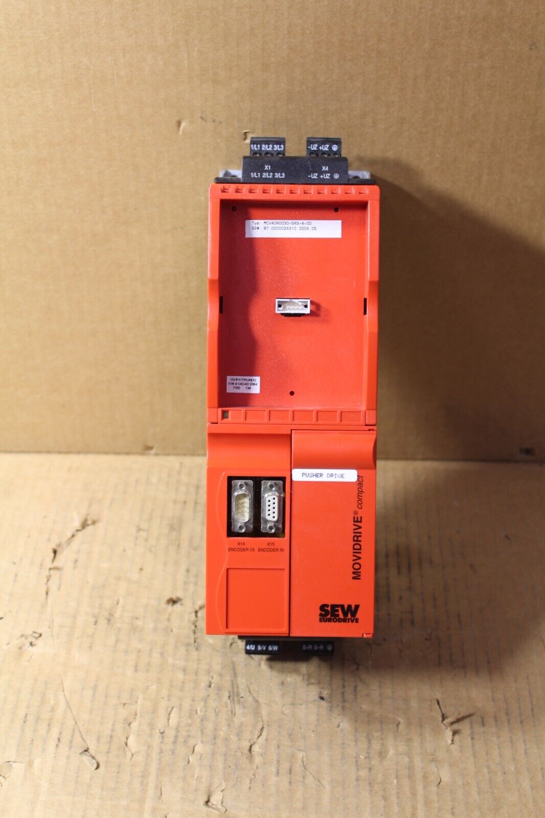 Sew EuroDrive MCV40A0030-5A3-4-00 MoviDrive (No Cover)