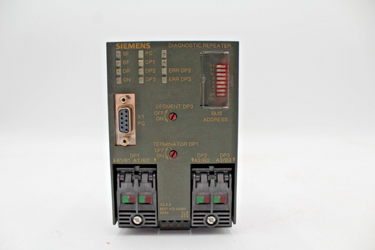 Siemens 6ES7 972-0AB01-0XA0 Profibus Repeater Simatic S7
