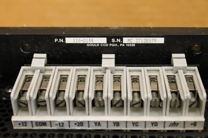 TELEMECANIQUE MODICON PLS4 POWER SUPPLY 110-0144