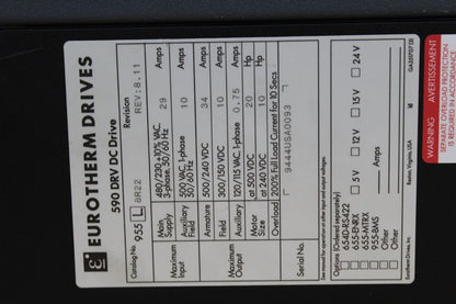 Eurotherm Drives 955L8R22 DC Drive
