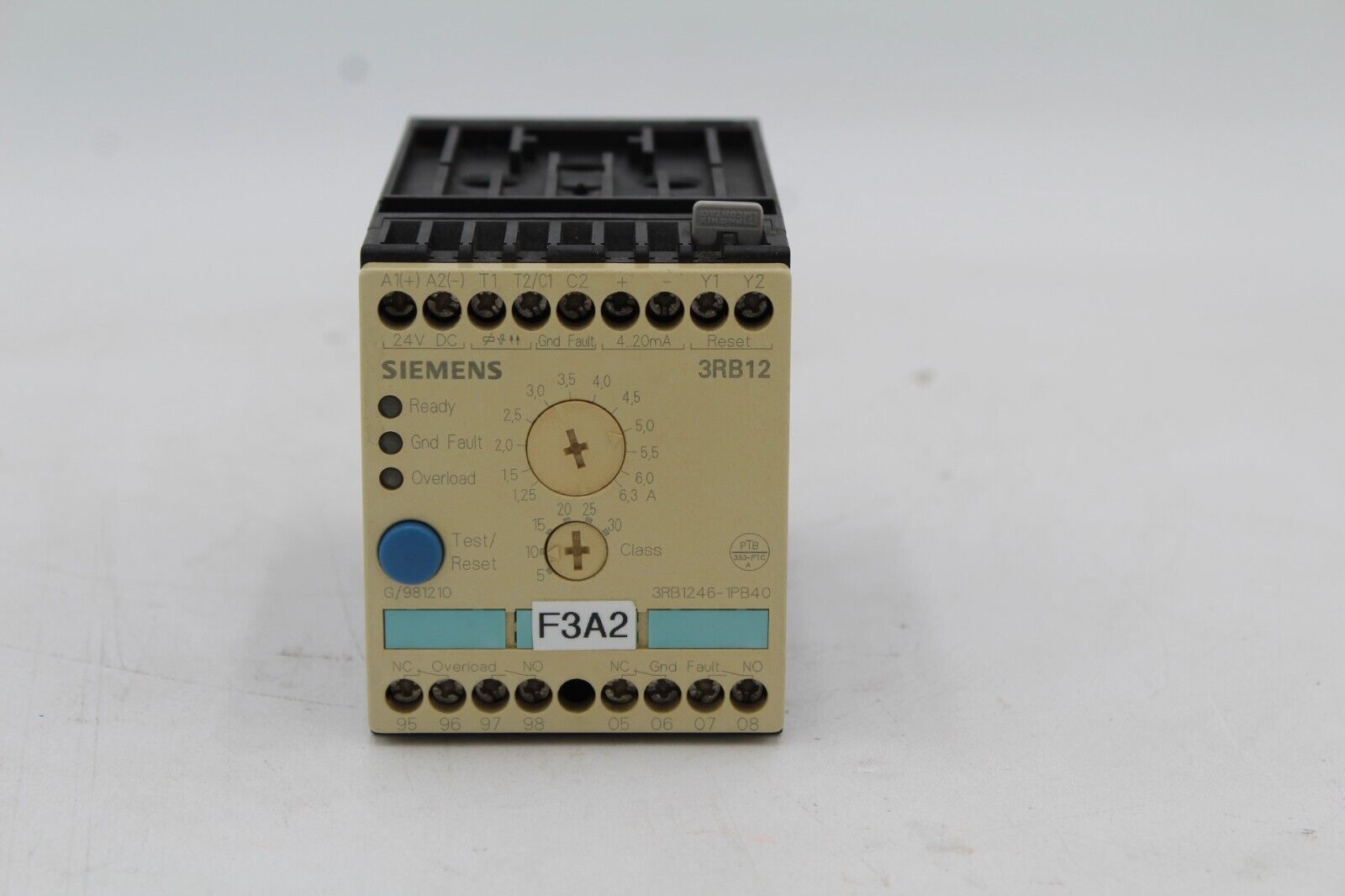 Siemens 3RB1246-1PB40 Overload Relay