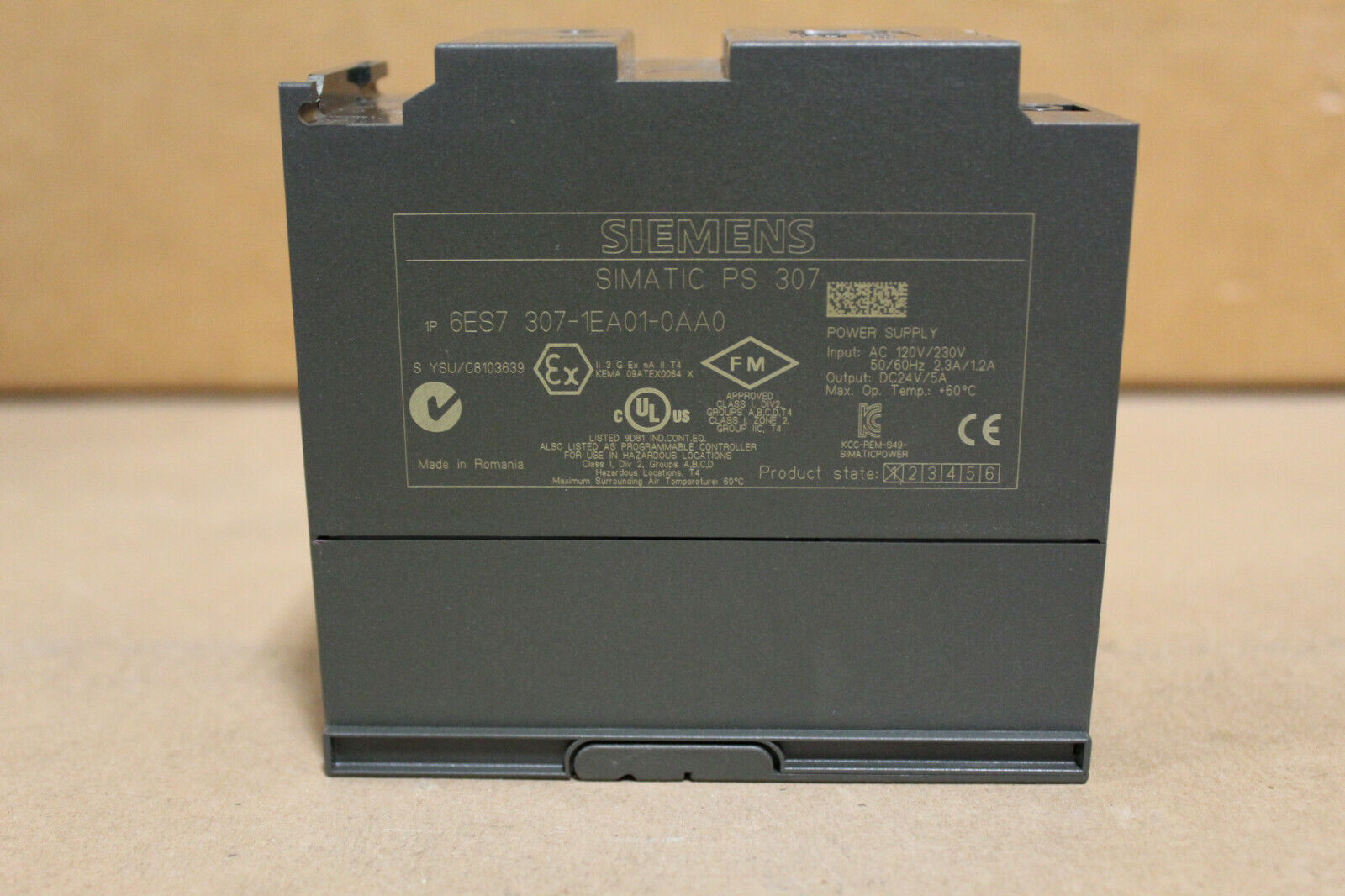 Siemens 6ES7 307-1EA01-0AA0 Simatic S7 Power Supply