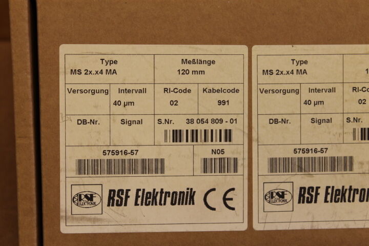 RSF ELECTRONIK MS2X.X4MA LINEAR SCALE
