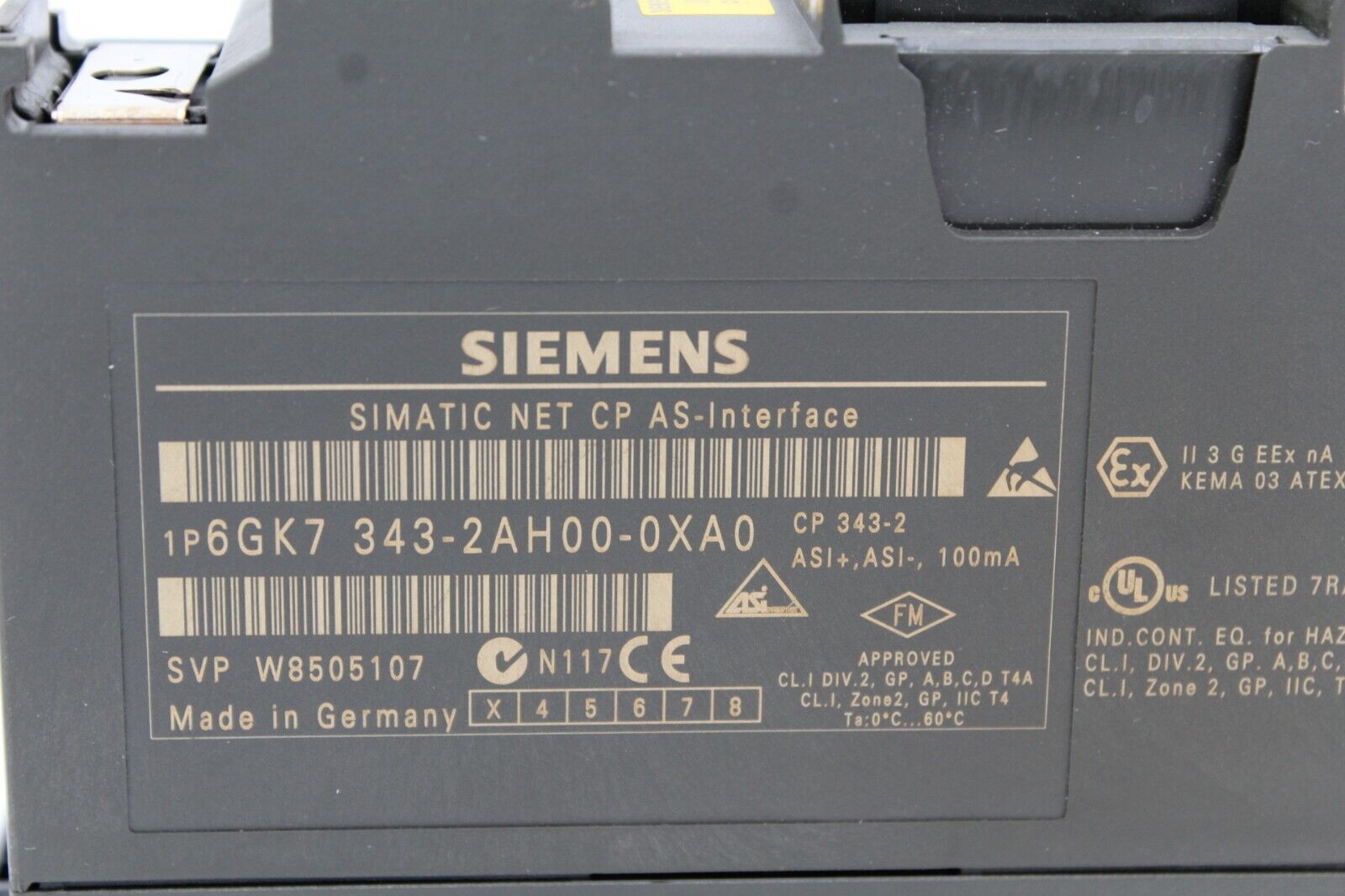 Siemens 6GK7 343-2AH00-0XA0 Communication Module