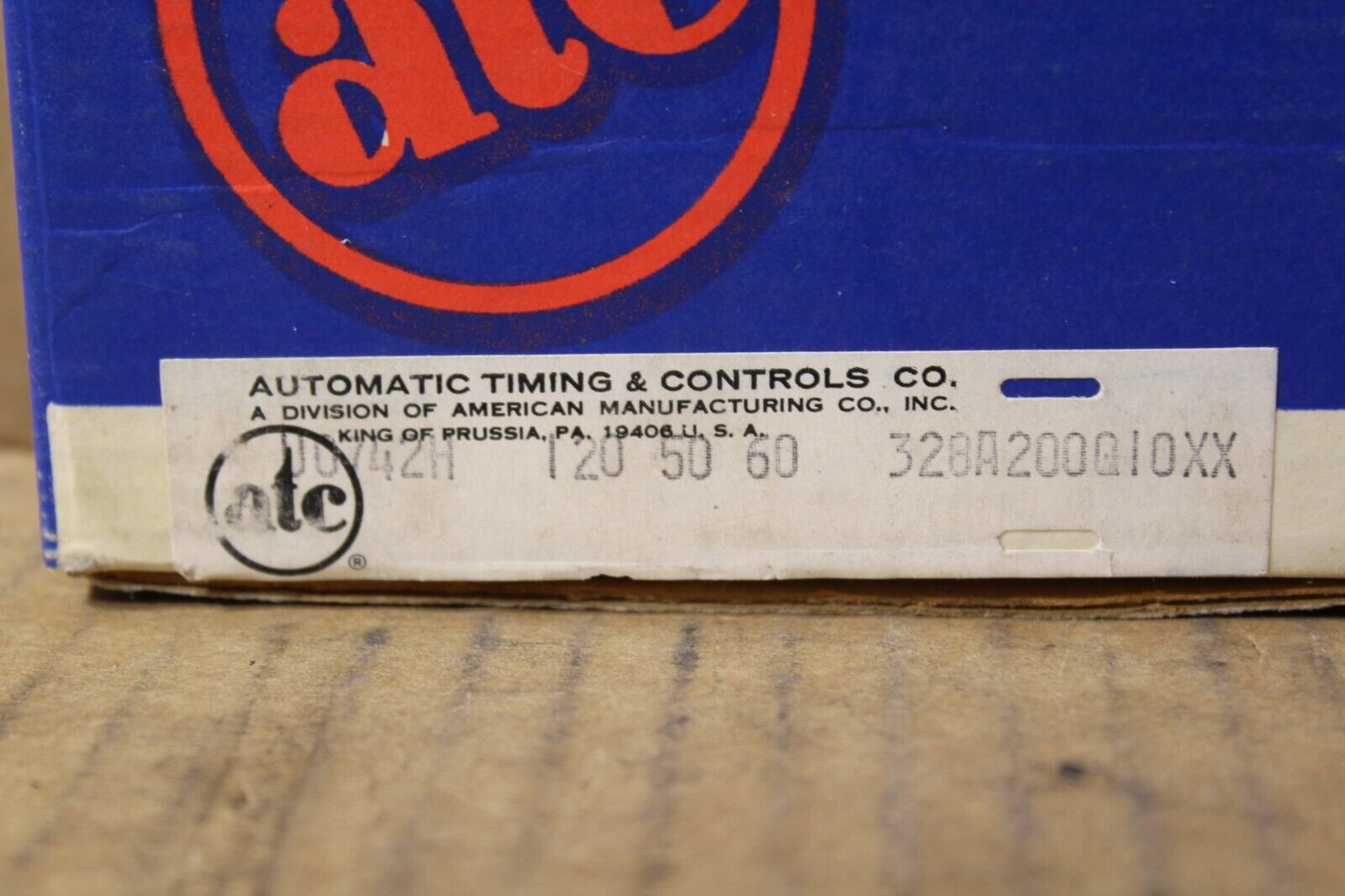 ATC 328A200Q10XX Time Delay Relay