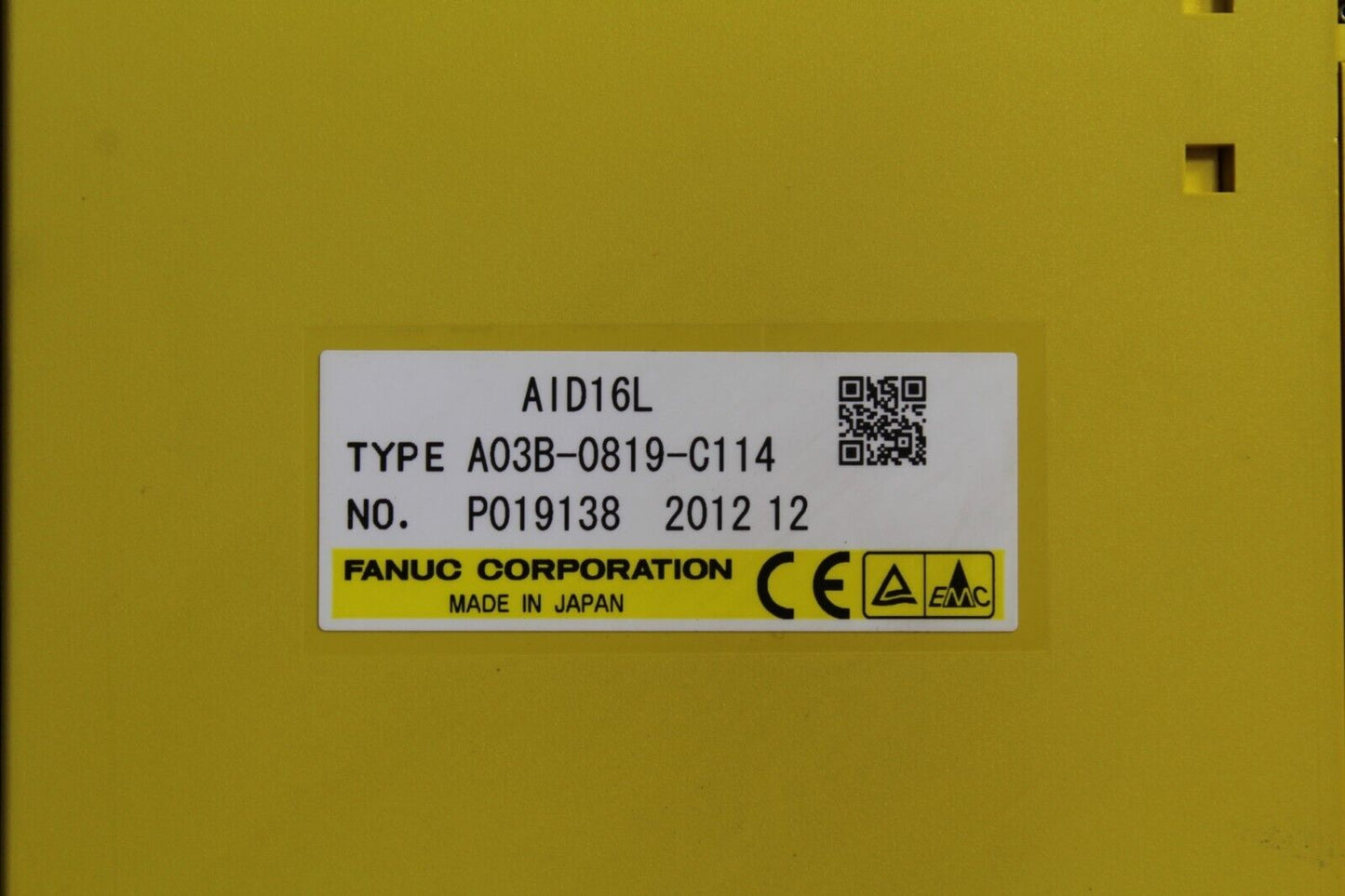 Fanuc A03B-0819-C114 PLC Module