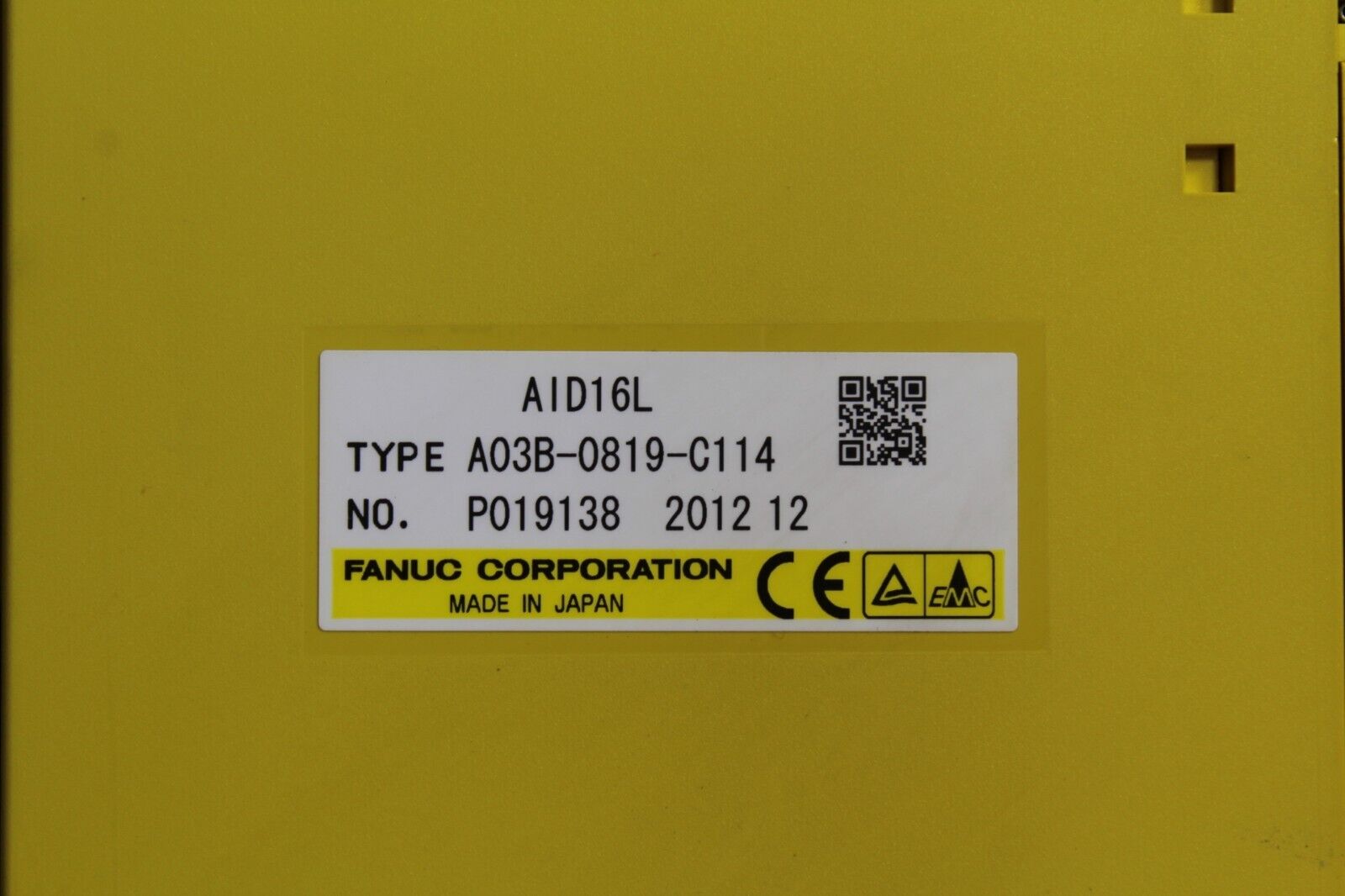 Fanuc A03B-0819-C114 PLC Module