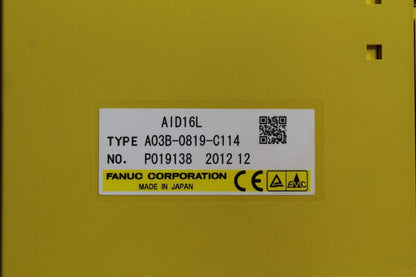 Fanuc A03B-0819-C114 PLC Module