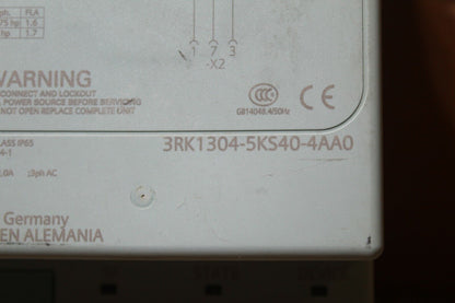 Siemens 3RK1304-5KS40-4AA0 Direct Starter