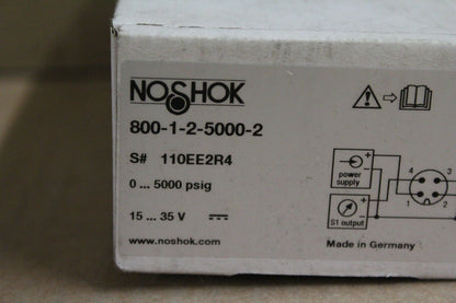 Noshok 800-1-2-500-2 Pressure Switch Sensor