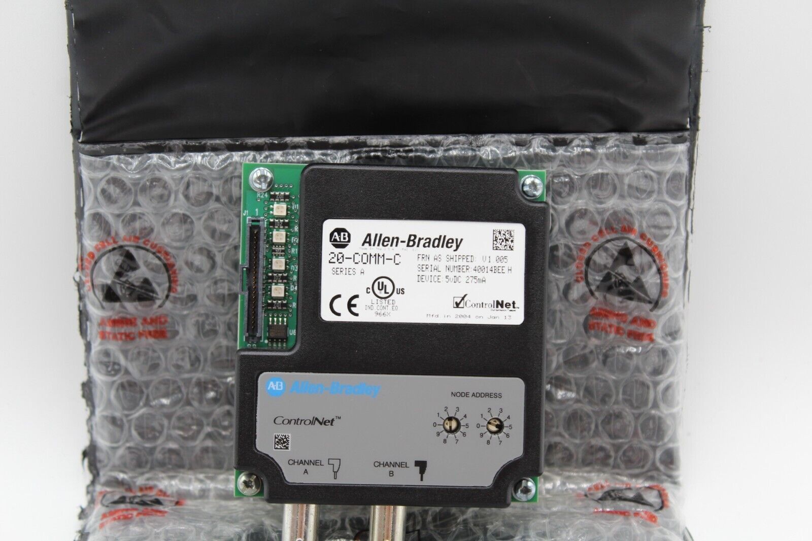 Allen-Bradley 20-COMM-C ControlNet Adapter