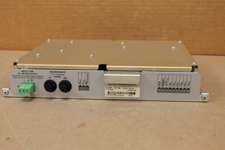 INDRAMAT MT-CNC-004-15VRS-NN W/ CPU, APBR, PLCB & BGRNTB POWER SUPPLY