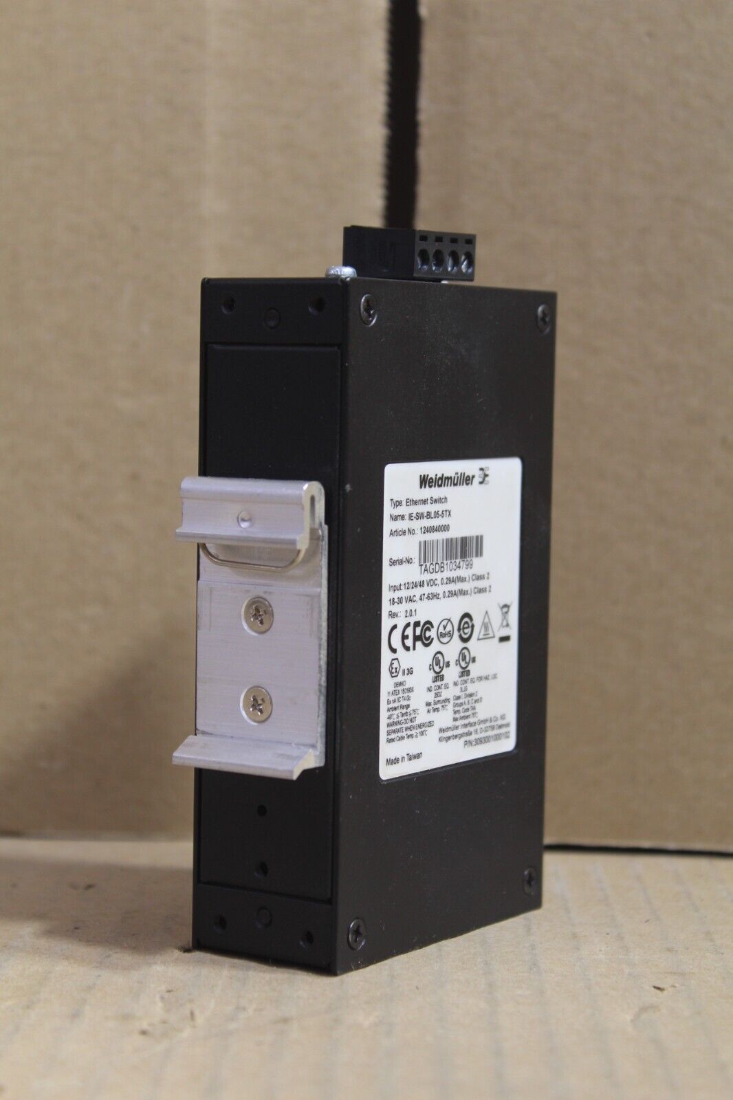 Weidmuller IE-SW-BL05-5TX Ethernet Module