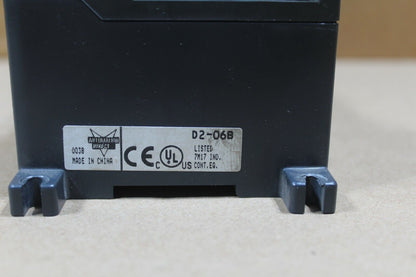 DIRECT LOGIC D2-06B SIX SLOT RACK